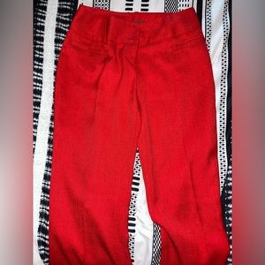 Women’s red The Limited brand dress pants